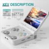 MIYOO Flip V2 Retro Handheld Game Console | 3.5" IPS Screen, Metal Hinge & Dual Analog Sticks