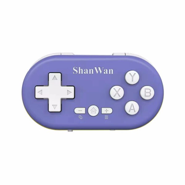 purple Mini Bluetooth Wireless Gamepad Controller for iPhone Android iOS PS4 PS3 Switch Xbox PC TV