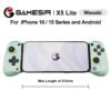 wasabi GameSir X5 Lite Mobile Gaming Controller for iPhone 16/15, iPad Mini, Lenovo Y700 & Android Tablets