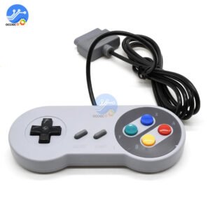 16-Bit Game Controller Gamepad for SNES | ABS Joystick Controller Pad for Retro Gaming Console