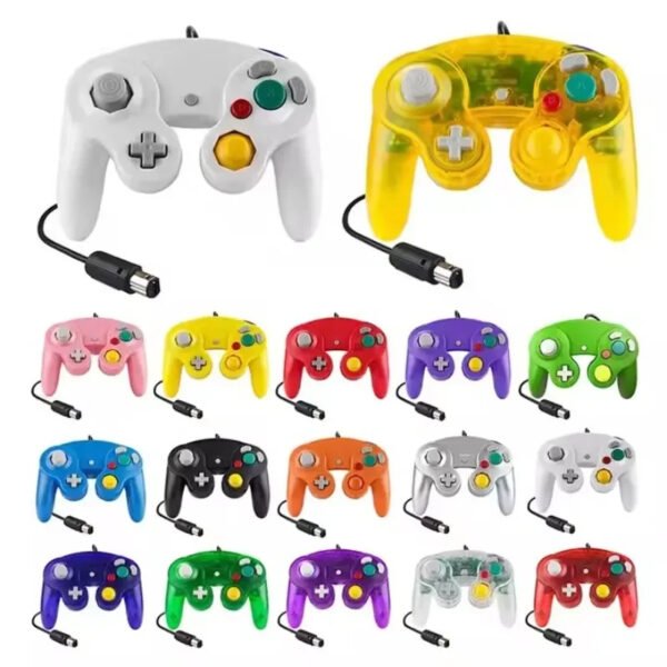 Wired Game Controller for Nintendo GameCube NGC | Replacement Gamepad Joystick for NGC Console