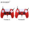 8 IVYUEEN Anti-slip Silicone Cover Skin for PlayStation 5 PS5 DS5 Controller Case Thumb Stick Grip Cap for DualSense Gamepad