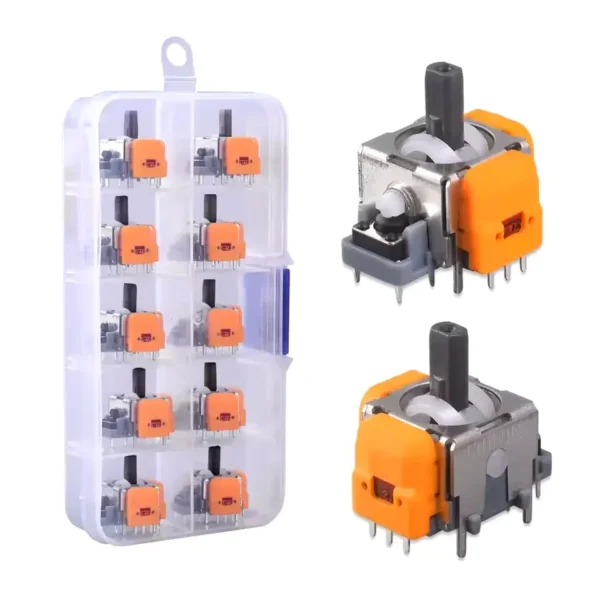 Hall Effect 3D Analog Joystick Replacement | Thumbstick Sensor Repair Part for PS5, PS4, Xbox One & Switch Pro Controllers