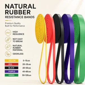5~120lbs Fitness Resistance Band Boxing Agility Training Workout Gym Equipment Yoga Pilates Accessories Rubber Band Home Gym