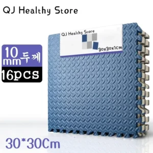 30 × 30 cm EVA Foam Floor Mats | Thick Non-Slip Interlocking Tiles for Gym, Yoga & Home Fitness