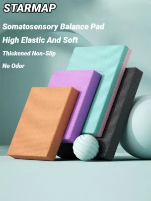 2 (53) Balance Pad Foam Mat | Thick Non-Slip Cushion for Core Stability, Strength Training, Yoga & Fitness Workouts